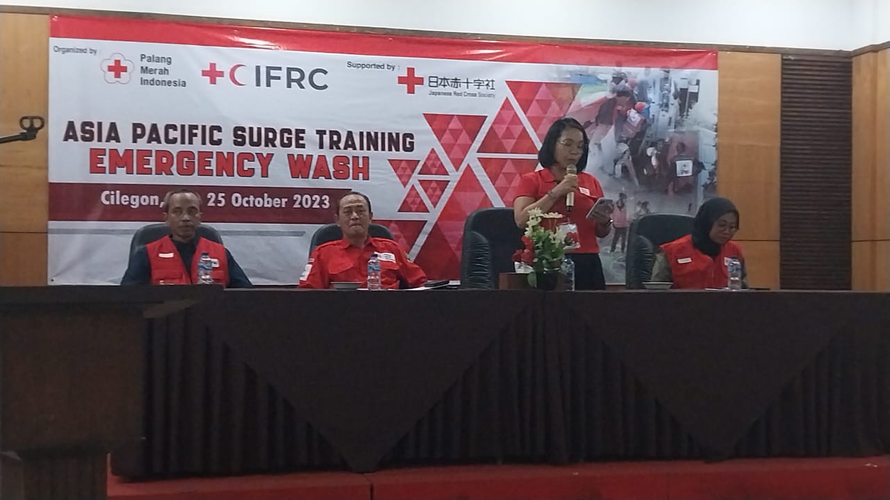 IFRC GELAR ASIA-PASIFIC SURGE TRAINING: WASH IN EMERGENCY DI KOTA CILEGON-BANTEN