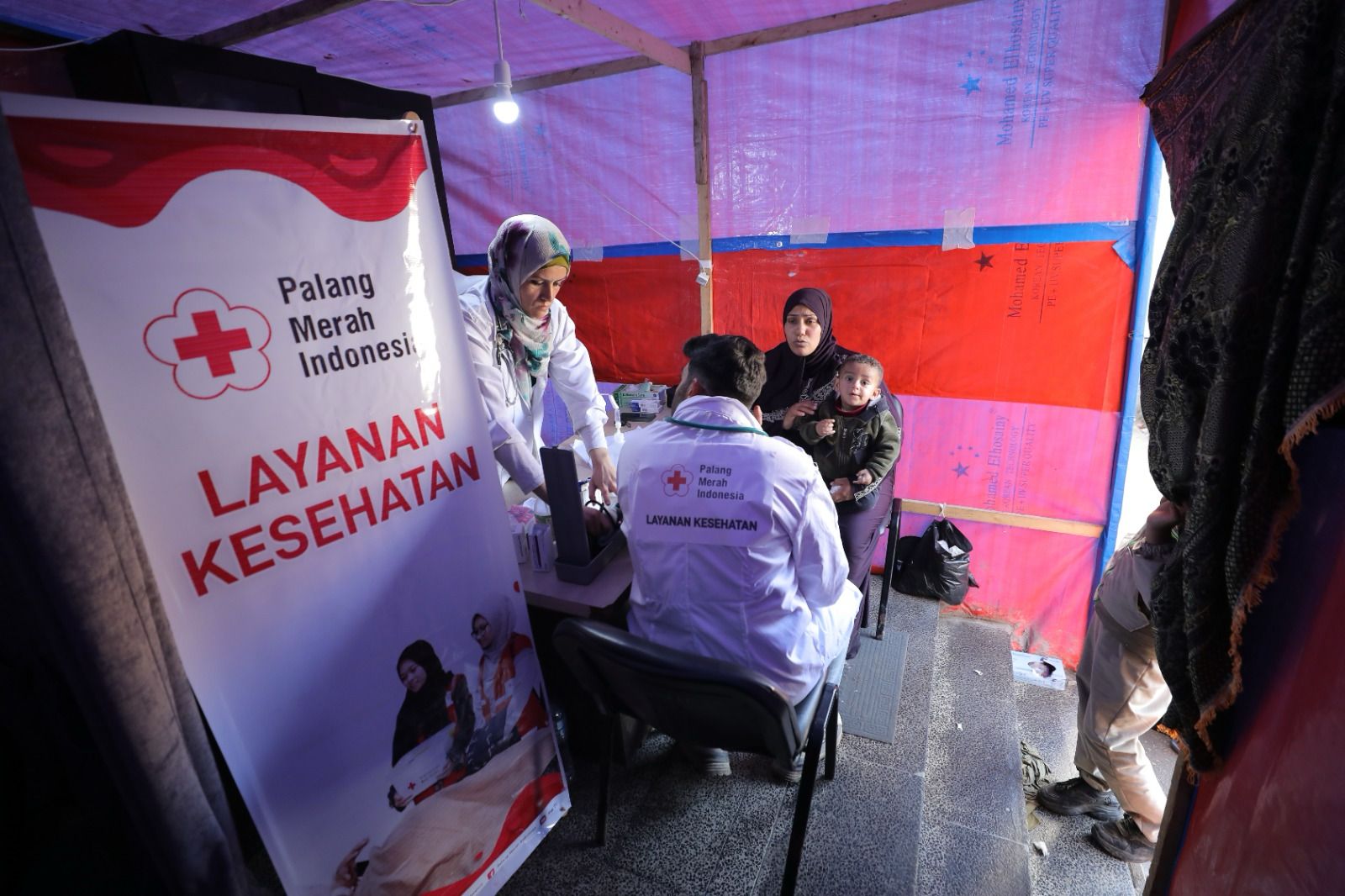 Layanan Kesehatan Keliling untuk Pengungsi Gaza